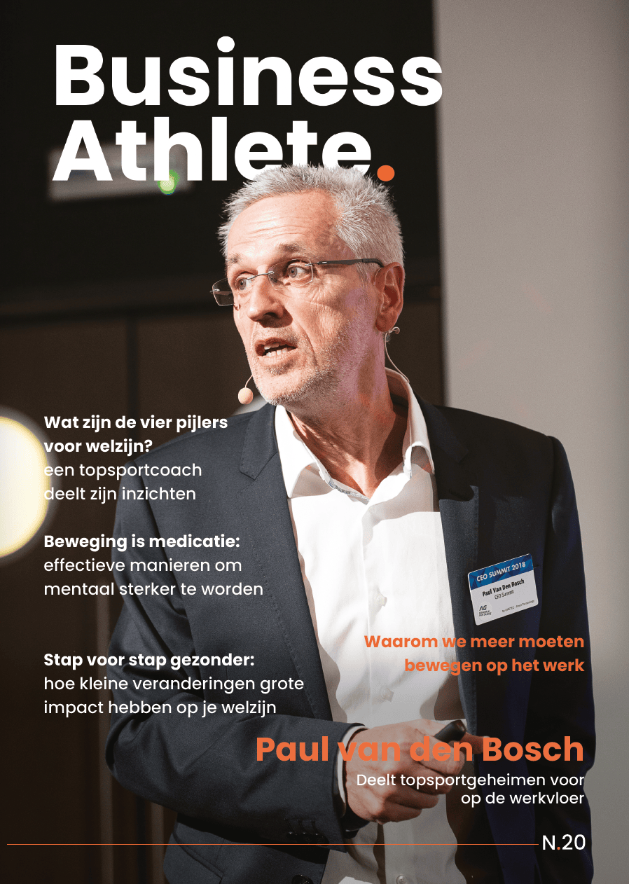 Topsportcoach Paul van den Bosch over gezond leven: ‘Beweeg, beweeg en beweeg’